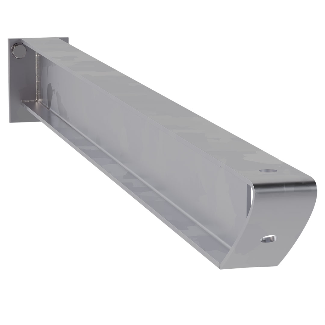 Kragarm für Ständer KARL heavy - IPE 180 -  Tiefe 1200 mm - Belastung je Arm 800 kg