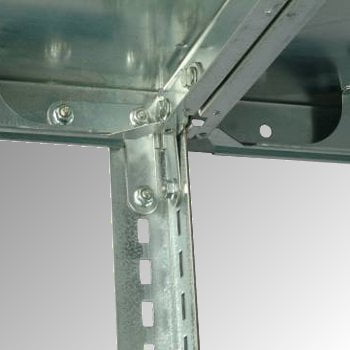 Fachbodenregal - Grundregal - 250 kg - 3.000 x 1.005 x 400 mm (HxBxT) - Schraubregal RUDI