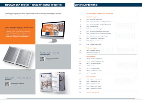 REGALWERK-Katalog Nr. 18